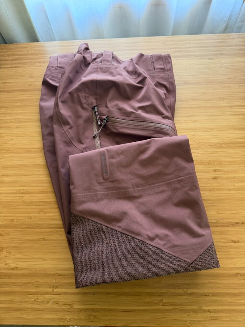 ❄️ 🎿 ❤️ 🏂 Patagonia Women's Untracked Ski Snowboard Pant Medium Dusty Mauve NWT